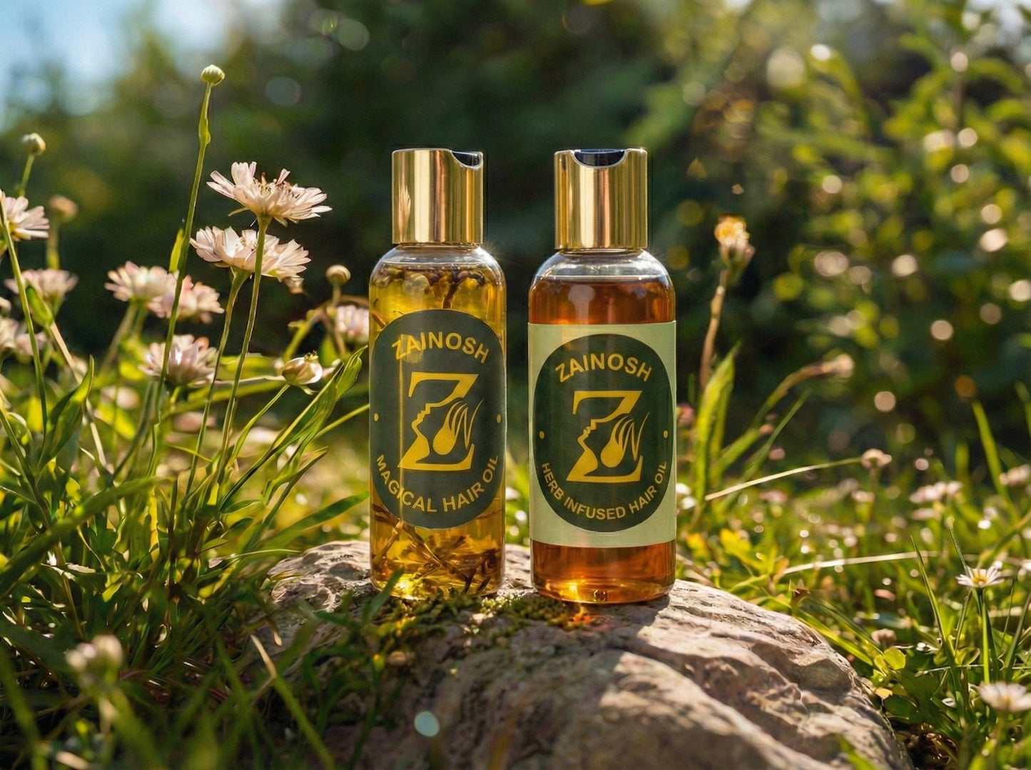 PACK OF 2 - MAGICAL HAIR OIL & HERBS INFUSED HAIR OIL