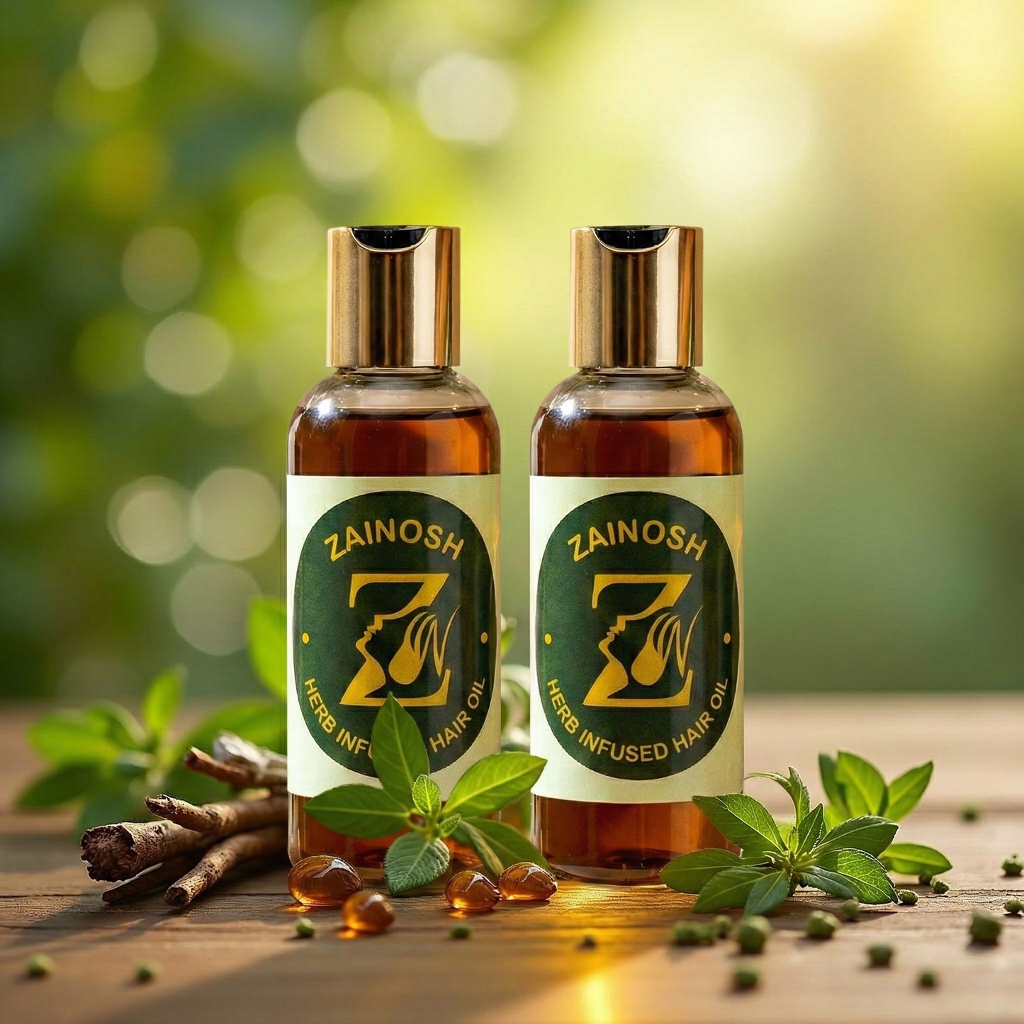 Pack of 2 - COMBO HERBS INFUSED HAIR OIL